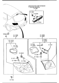GF3H513E7-SOCKET(L),TRUNK LID LAMP