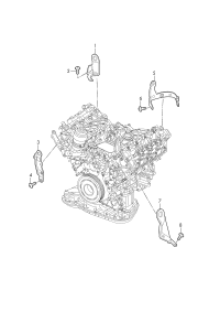 N10619001-Bolt, multitooth cartridge