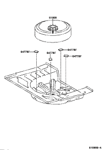5193122040-CARRIER ASSY, SPARE WHEEL