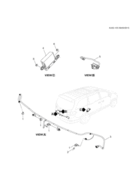 90802728-Sensor, parking assist warning