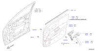 80950JE20A-Handle assy-fr dr, rh