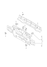 3V5813301-Cowl assy-rr