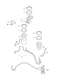 5QG919051-FUEL PUMP W/SENDER UNIT-VWPOLO