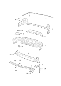 3CG807421A-COVER ASSY, PLASTIC