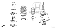 51401T7MH02-SPRING,FRONT