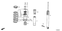 52441TC4H51-Spring, rr. shock