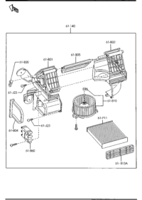 GJ6A61B02-CASEB,BLOWER UNIT
