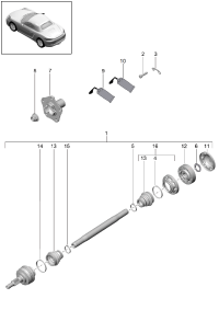 98133202460-Shaft, half swing