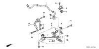 51350SFE000-Arm comp., r. fr. lo