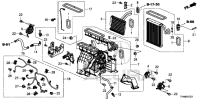 79160TEXY61-MOTOR ASSY., AIR MIX