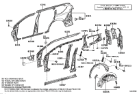 6130360100-REINFORCE SUB-ASSY, CENTER BODY PILLAR, UPPER RH