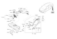 31030D0600-FILLER NECK & HOSE ASSY