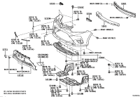 520210D130-REINFORCEMENT SUB-ASSY, FRONT BUMPER