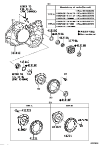 4130102080-CARRIER SUB-ASSY, DIFFERENTIAL, FRONT
