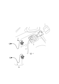 8W8809907GRU-Fuel cap