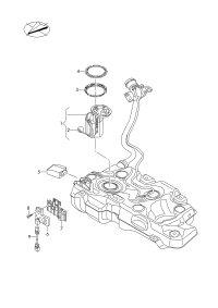 5Q0906093-CONTROL UNIT FOR FUEL PUMP