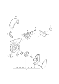 L17G857507E9B9-Mirror shld obk: