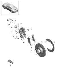 99135240301-BRAKE DISC FRT-C(W203)