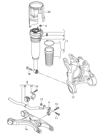 4H0616001M-Damper, air spring * * * * * *