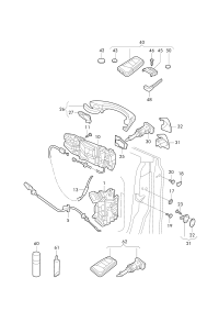 L19D837015-AUDI TT MK2 WINDOW MECHANISM
