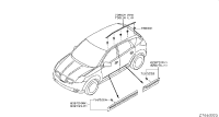 738523ZA0A-MOUL ROOF DRIP