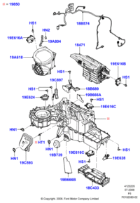 BL3Z18B574B-WIRING ASSY