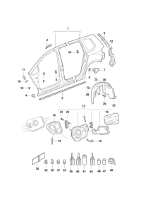 5TD809605-Enclosure, side
