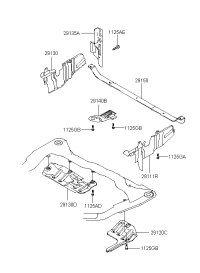 2911038000-COVER ASSY-ENGINE UNDER RH