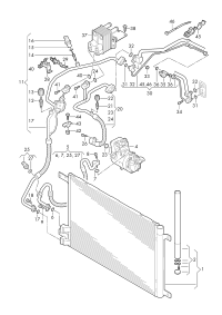 5Q0820741H-Refrigerant pipe