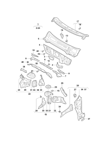 2Q0121409-Bracket, compensating tank