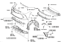 5261107080-ABSORBER, FRONT BUMPER ENERGY