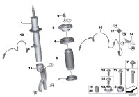 37106869019-Shock absorber fr VDC lh
