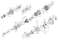 4582939840-BEARING-TRANSFER DRIVEN GEAR