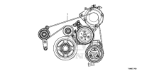 311105M1H01-Belt, alternator