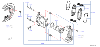 D10606LA0A-PAD KIT-DISC BRAKE,FRONT