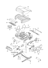 3Q0881183G-Track assy