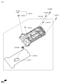 224413F460-INPUT SHAFT SEAL