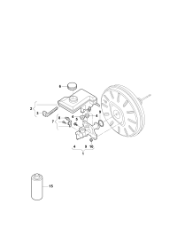 5QD614019F-BRAKE MASTER CYL./VW/AUDI
