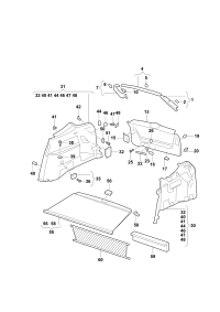 3CC86770382V-Garnish, rr. hatch