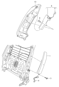 3VD880241E-Side air bag unit * *