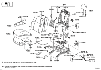 7212360120A2-COVER, SEAT TRACK BRACKET, OUTER FRONT RH