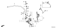 06512T2A315-BOOT KIT, FR. LOWER