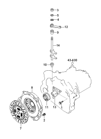 4130039150-COVER ASSY-CLUTCH