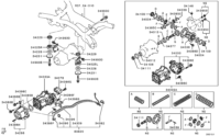 3517A079-Bracket kit l, rr d