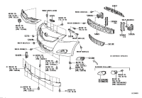521270D200-COVER, FR BUMPER