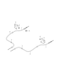 2K5609721J-Brake cable