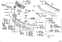 521190P903-COVER, FR BUMPER L/COLOR
