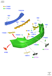 ED8B17B861AB-BRACKET,HARNESS