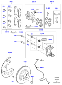 LR025946-BRAKE DISC LR/RR SPORT/L320
