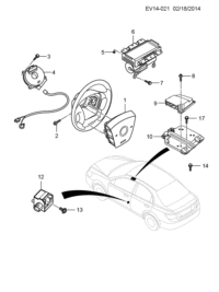 9011806-Sab assy-steering wheel